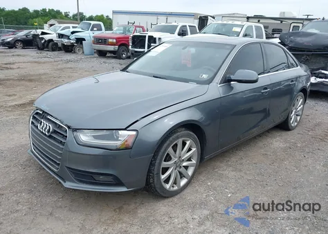 2013 Audi A4 2.0T Premium from USA, damaged, VIN WAUFFAFL4DN022962